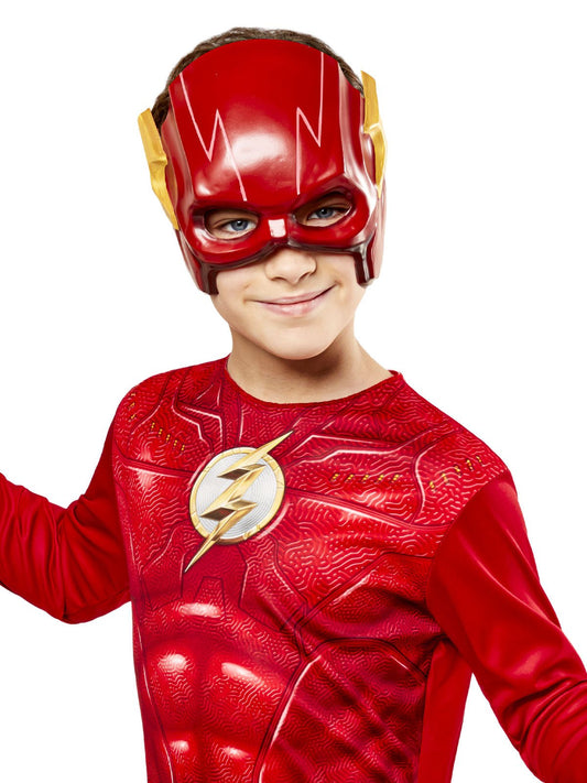 The Flash superhero costume for kids, great for imaginative play and dress-up fun at home.