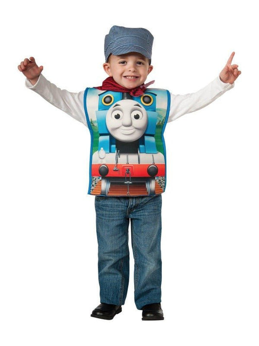 Kids Thomas The Tank Engine Costume, perfect for imaginative play at home.