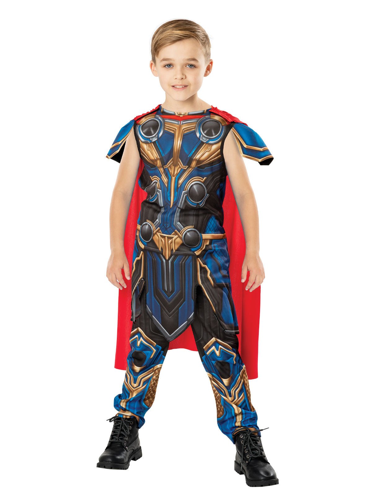 Thor Love and Thunder Kids Costume | Official Marvel outfit for imaginative fun at home.