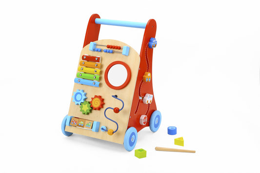 Tooky Toys Walk n Learn Baby Walker | Interactive walker for toddlers, promoting balance and confidence.