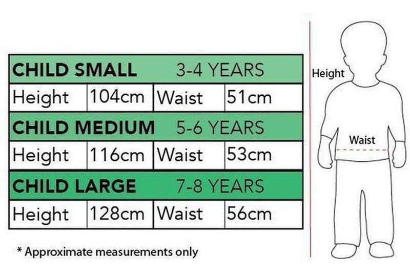 How to Train your Dragon Toothless Night Fury Costume Australia Measurement