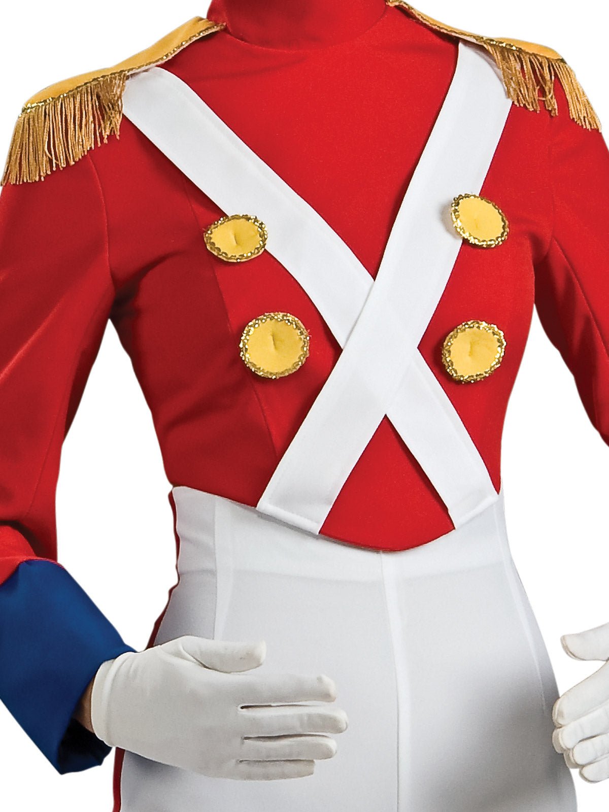 Womens Toy Soldier Costume | Adult military jumpsuit for fun at-home playtime. Unique and stylish.