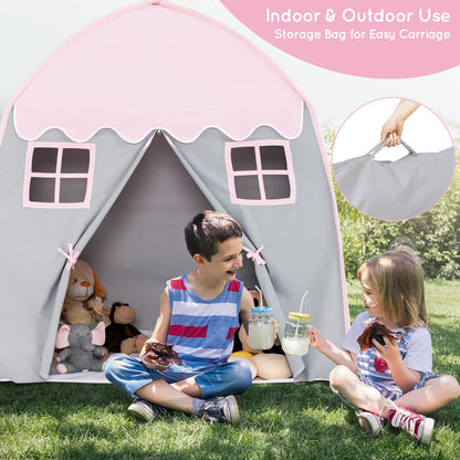 Princess Play Tent - Pink Fairy Playhouse for Kids | Indoor/Outdoor Imaginative Play Space