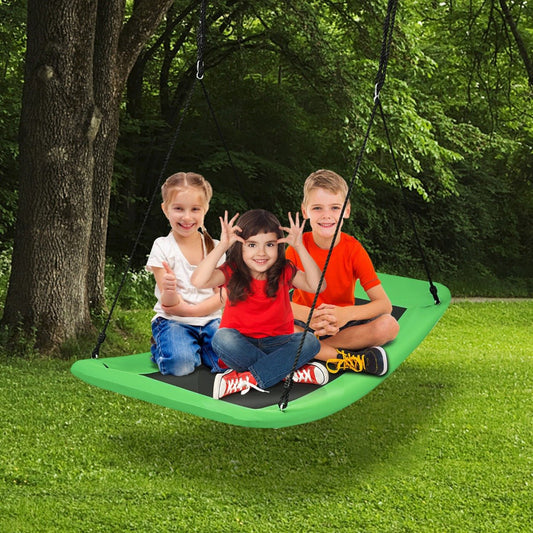 Tree Swing for Kids and Adults: Oxford Fabric, Green Delight