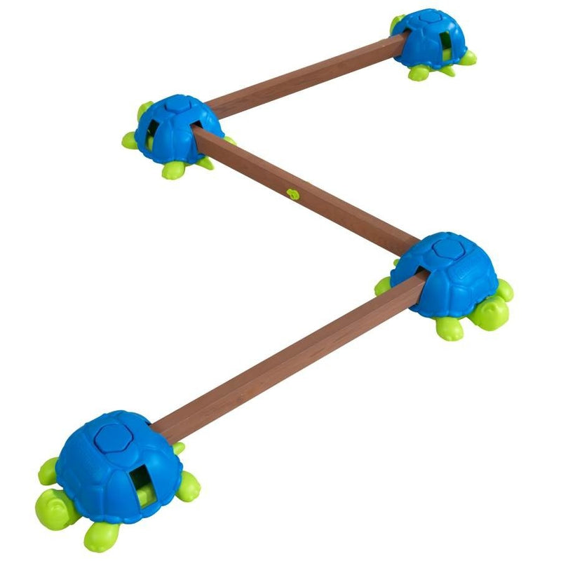 Close-Up of Turtle Design on KidKraft Balance Beam