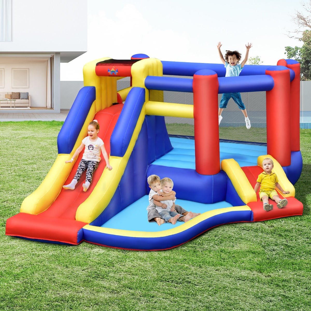 Backyard Bounce Castle Extravaganza