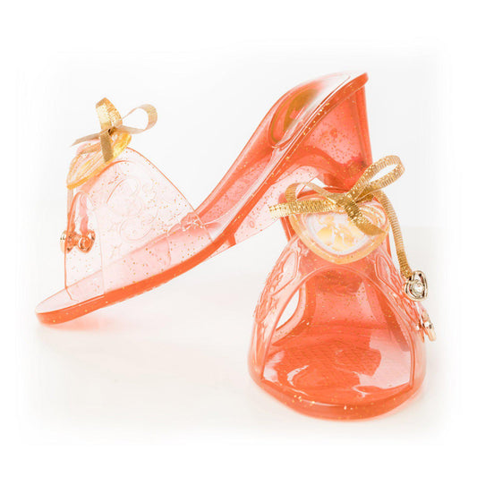 Disney Princess Rose Gold Jelly Shoes | Sparkly, comfy footwear perfect for imaginative playtime.