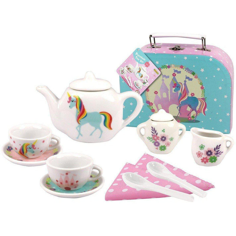 Buy Toy Unicorn Porcelain Tea Set | Australia Delivery at Kids Mega Mart