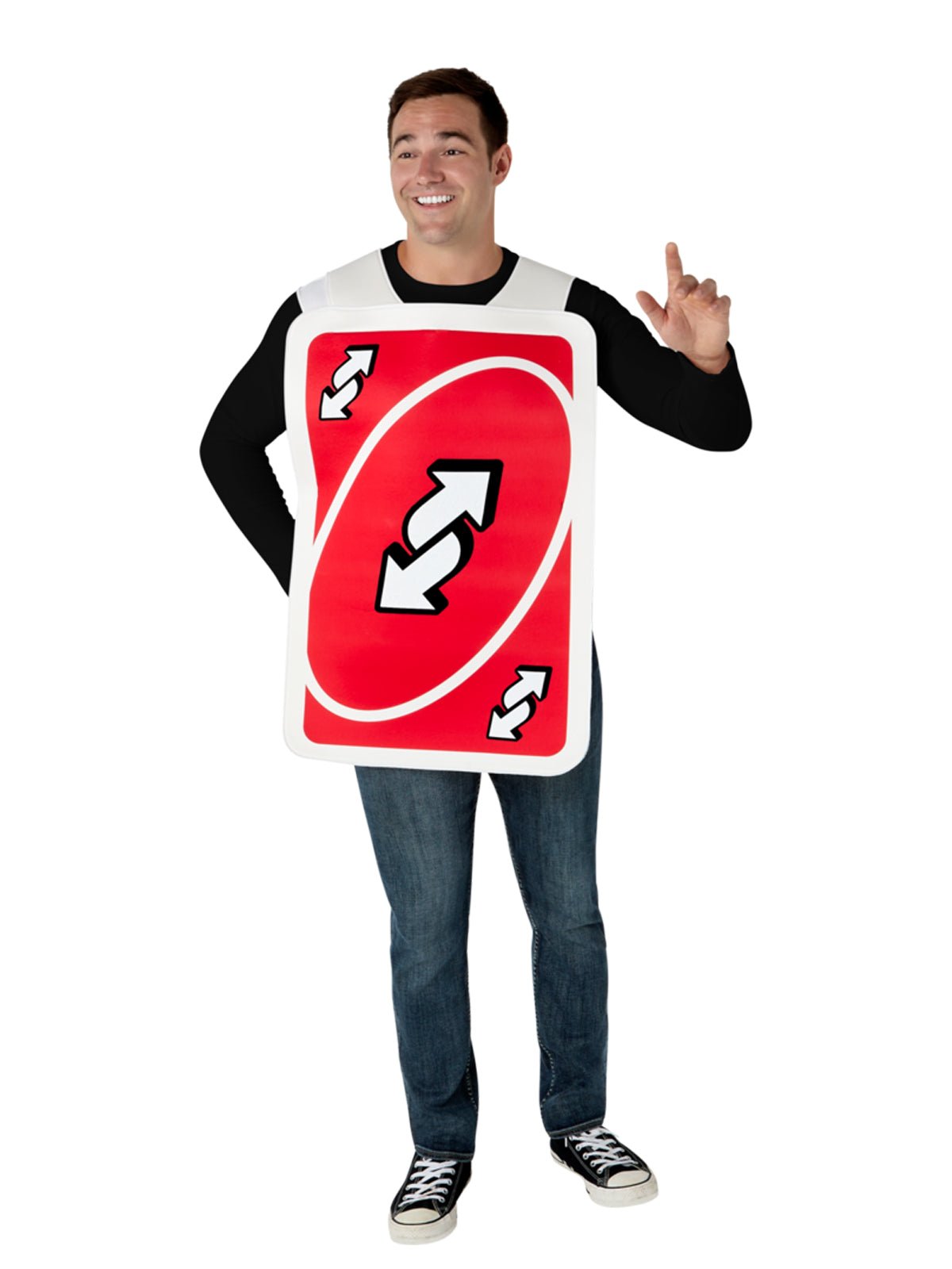 Uno Reverse Card Adult Tabard Costume - One Size