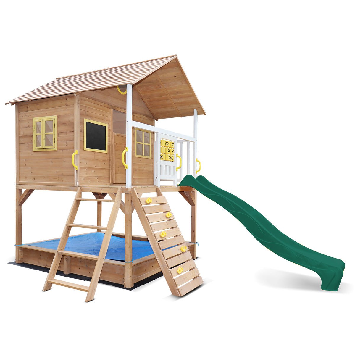 Explore Warrigal Cubby House with Green Slide: Create Lasting Memories