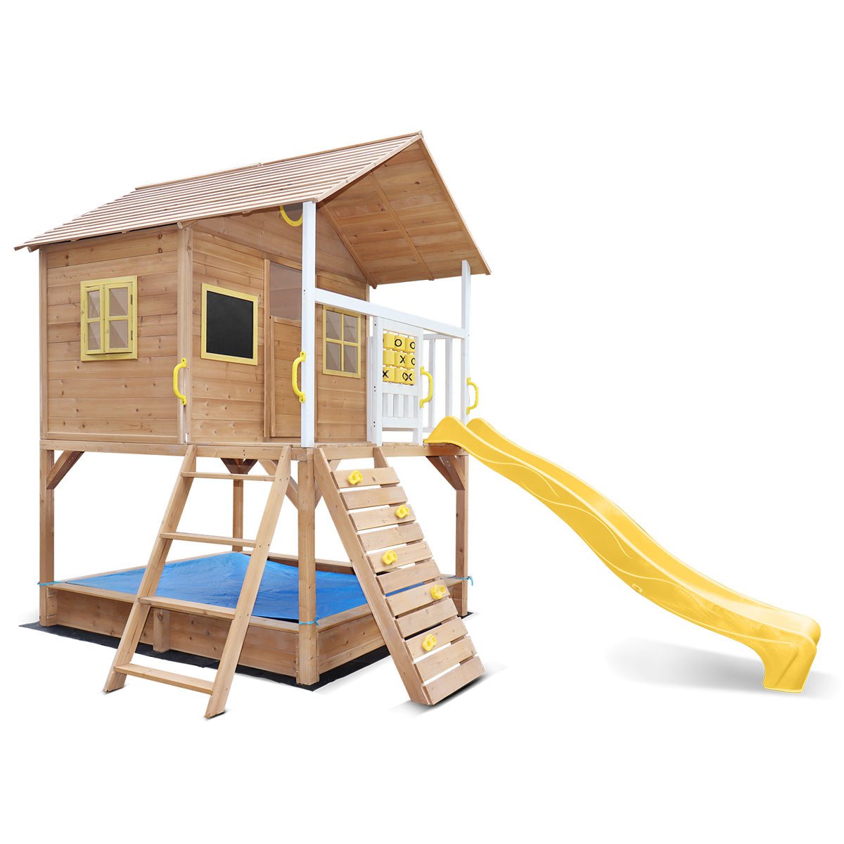 Explore Warrigal Cubby House with Yellow Slide: Create Lasting Memories