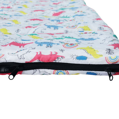 Weisshorn Kids Single Sleeping Bag, 180cm, Thermal for Camping, Hiking, White Home adventure essential.