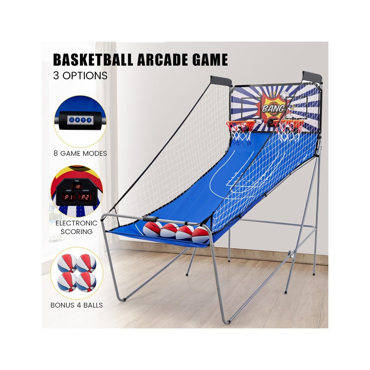 Home Dual Shot Basketball Challenge