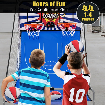 Dual Hoop Basketball Arcade with Sound