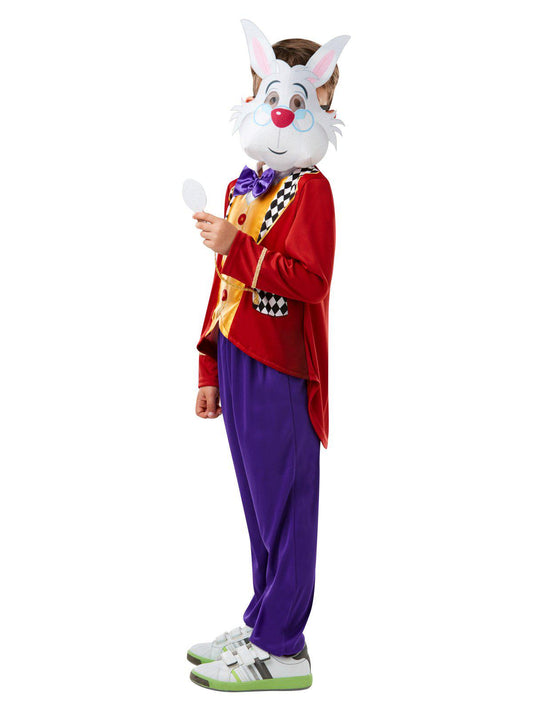 Childs Disney White Rabbit Costume from Alice in Wonderland for imaginative play at home