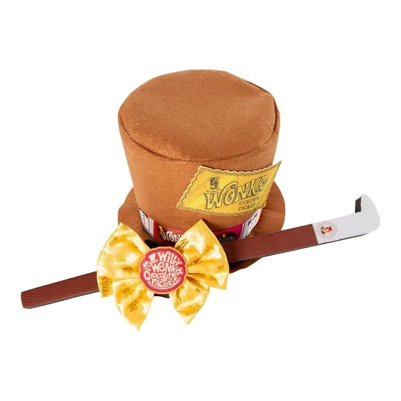 Willy Wonka kids costume accessory set, officially licensed, for fun dress-up play at home.