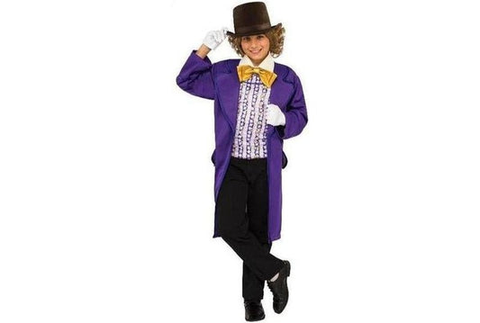 Willy Wonka Deluxe Child Costume for Book Week | Great for imaginative play at home