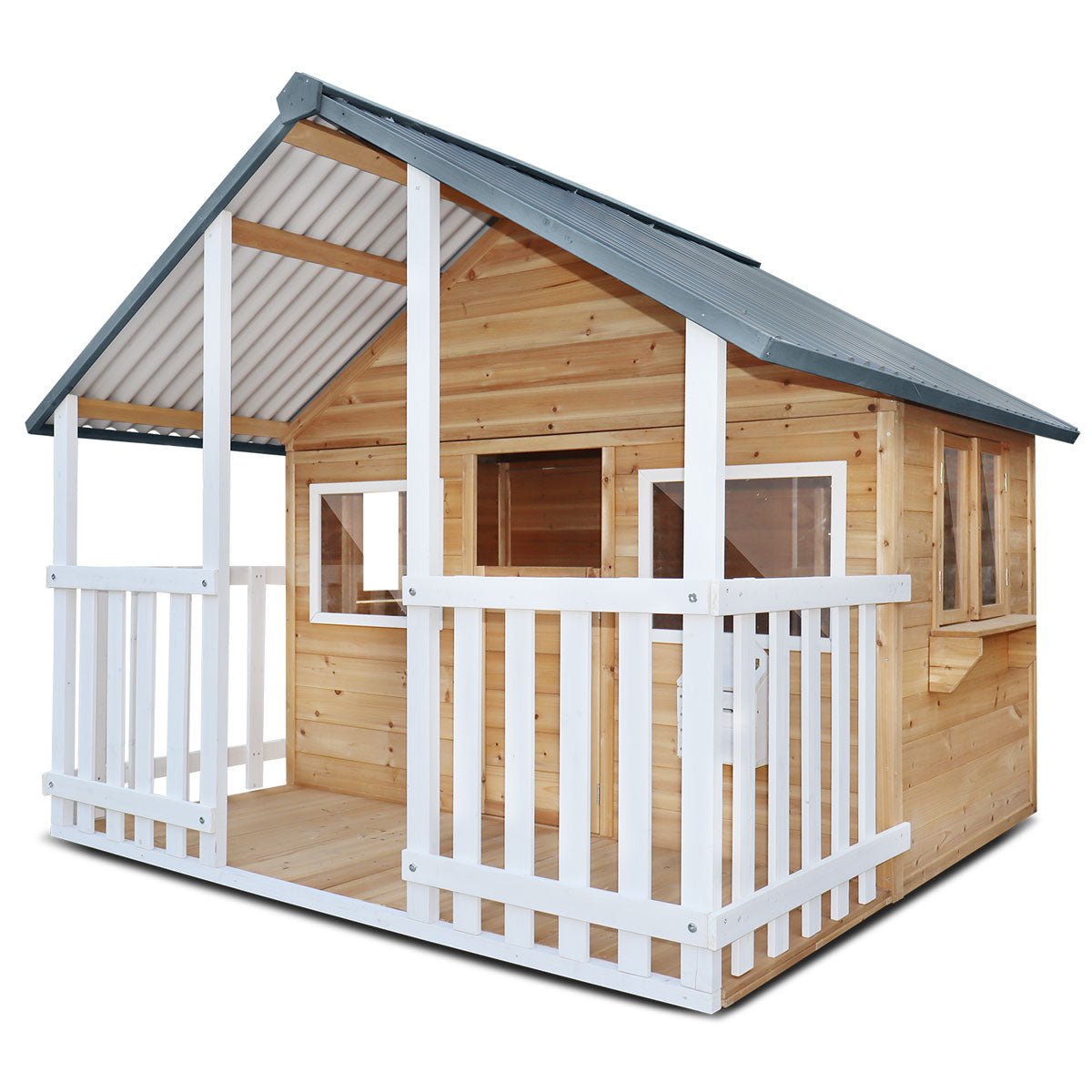 Winchester Wooden Cubby House - Kids Mega Mart