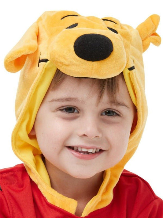 Winnie The Pooh plush costume for kids ages 2-3, perfect for home dress-up fun.
