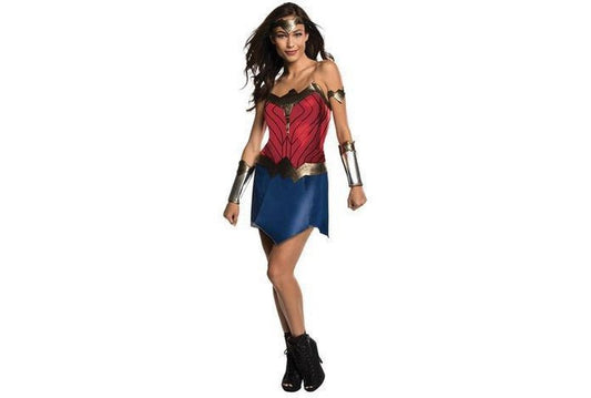 Wonder Woman classic adult costume, perfect for empowering playtime adventures at home.