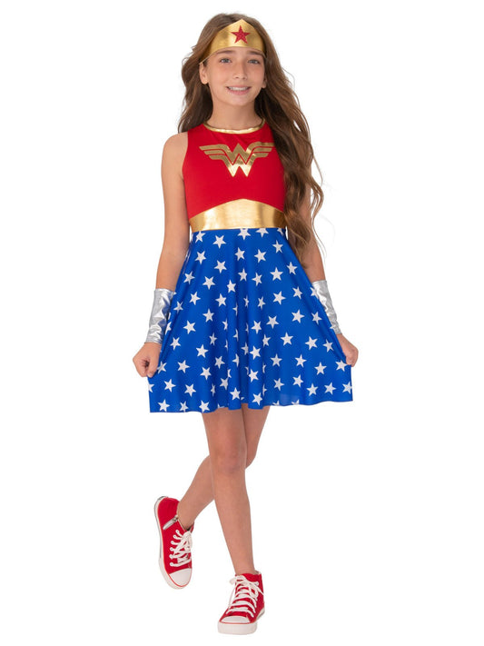 Kids Wonder Woman costume for home play | Official DC Comics superhero outfit