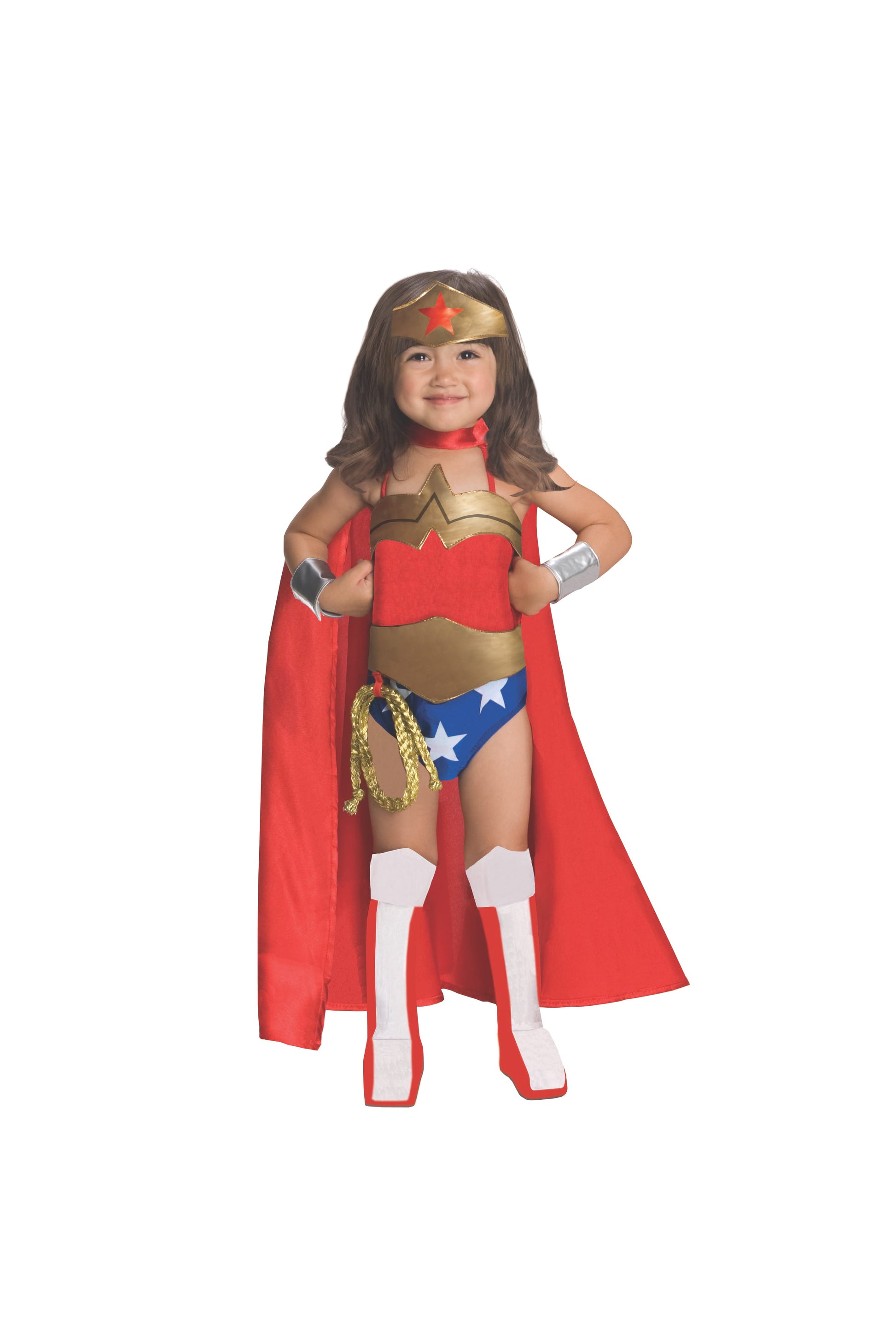 Wonder Woman Deluxe Kids Costume for playtime adventures, Officially licensed by DC Comics.