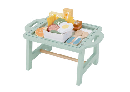 Wooden Breakfast Play Set for Kids