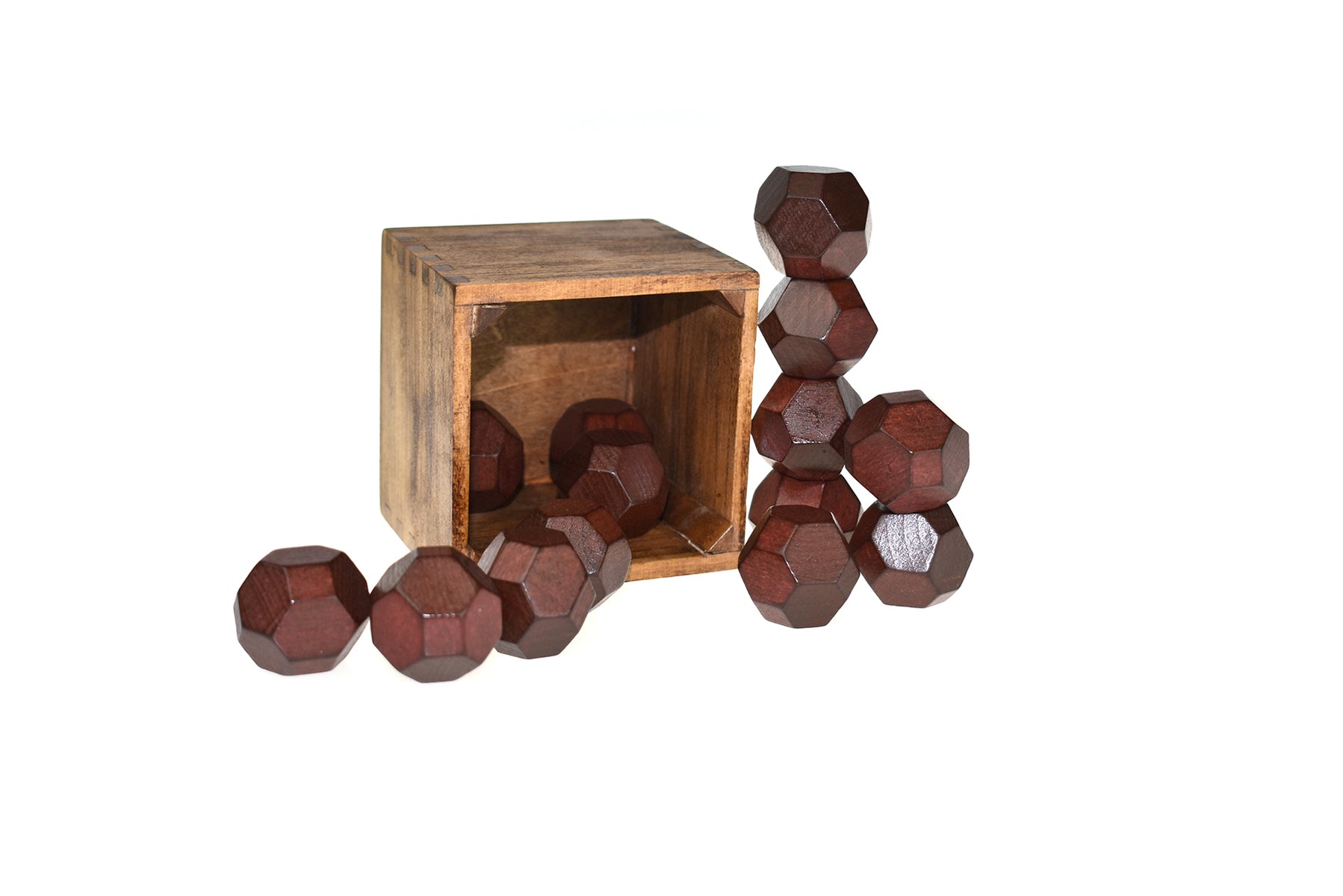 Wooden Fidget Block Brainteaser Puzzle