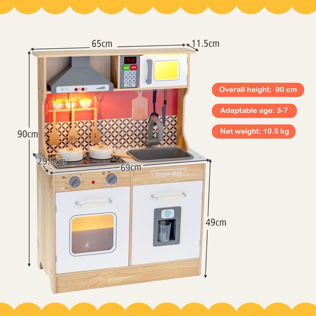 Discover the Joy of Cooking with Wooden Kids Kitchen Set