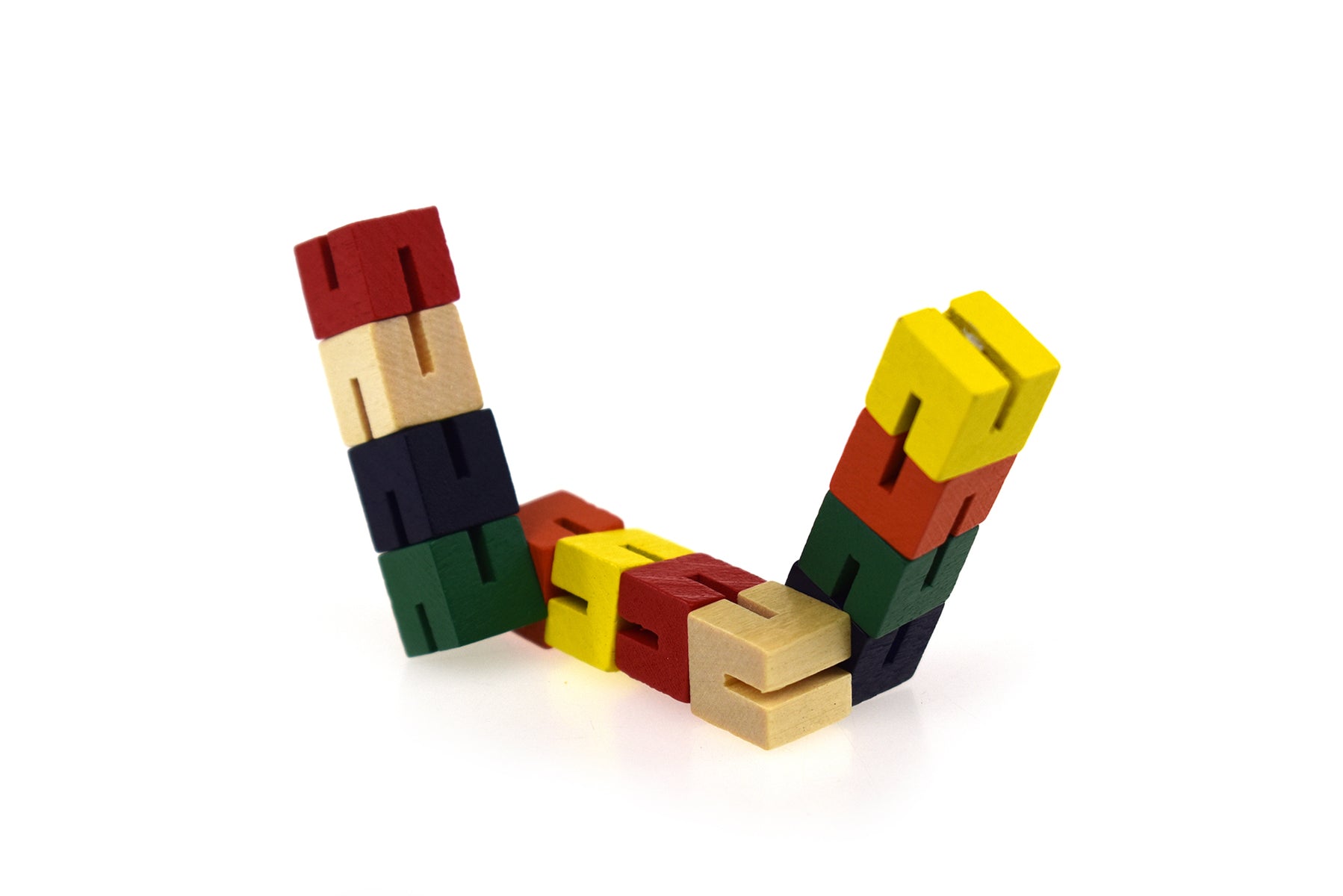 Wooden Twist & Lock Blocks by Kaper Kidz | Educational Toy for Kids ...