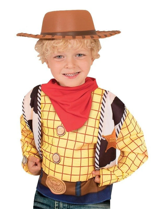 Kids Disney Pixar Toy Story 4 Woody Cowboy Hat, perfect for imaginative play at home.